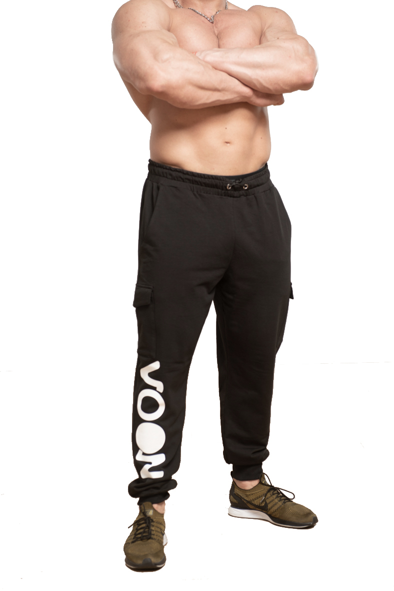 Long sweat pants black | VOON Sport